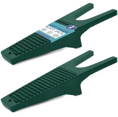 Produktbild von HEFTMAN Stiefelknecht für Gummistiefel (Grün)