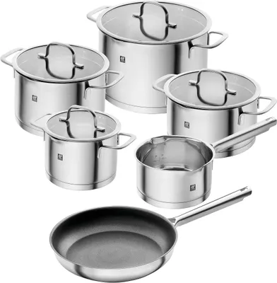 Zdjęcie produktu dla Zwilling - Zestaw 5 garnków + patelnia 28 cm Trueflow