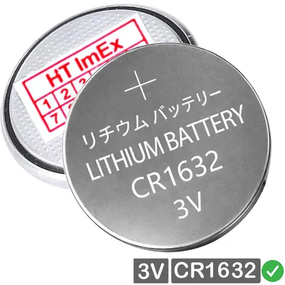 Produktbild von Lithium Power CR 1632 3V Batterie Knopfzelle CR1632 - CMOS Battery