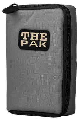 Produktbild von Karella Darttasche The PAK original, Platz für 3 Dartsets, handlich und geräumig, Perfekter Schutz, Dartcase, Tasche für Darts, grau