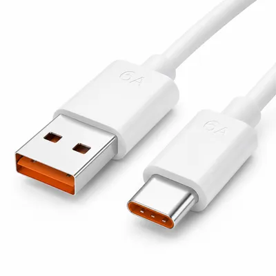 Produktbild von 120W USB-C Ladekabel für Xiaomi 2m – 6A USB-A auf USB-C HyperCharge Schnellladekabel für Xiaomi Smartphones & Tablets