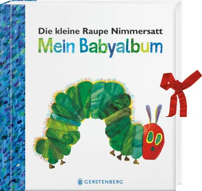 Image de Die kleine Raupe Nimmersatt - Mein Babyalbum - Blau