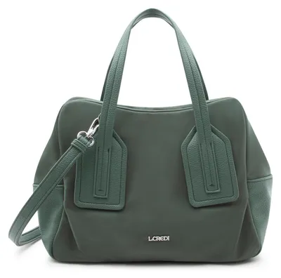 Image de L.CREDI sac à main sac à épaule bandoulière Sadma Hand Bag Deep Green vert foncé