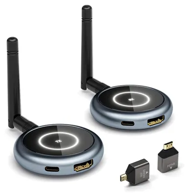 Productafbeelding van Draadloze HDMI-zender en -ontvanger - 50 m - Tot 4 ontvangers - 1080p - 0,1 ms