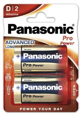 Produktbild von Panasonic - Pro Power Alkaline D Batterie Lr20 Blister*2
