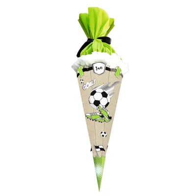 Produktbild von URSUS Schultüte Bastelset "GREEN&EASY" : Fußball Motiv: Fußball