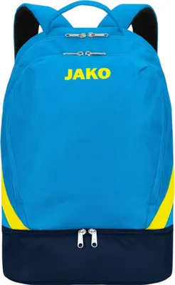 Produktbild von Jako Iconic Rucksack - Jako Blau / Marine / Neongelb  | Größe: UNI