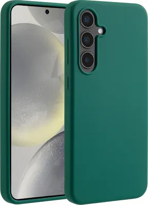 Produktbild von Accezz Liquid Silikoncase mit MagSafe Samsung Galaxy S24 FE - Forest Green