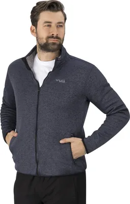 Produktbild von Stooker Men JOEL MIT STEHKRAGEN Herren Fleecejacke Regular Fit XXL navy melange