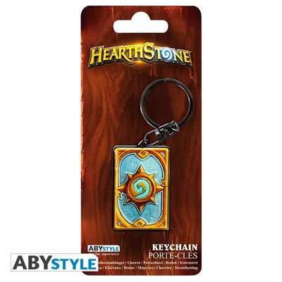 Image de HEARTHSTONE - Porte-clés en métal - Dos des cartes