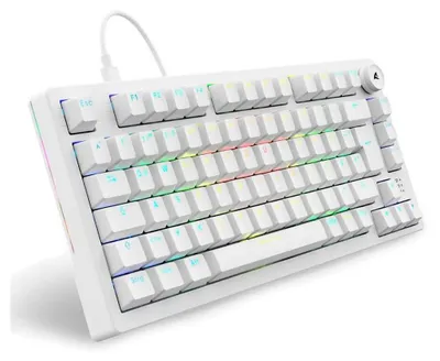 Immagine prodotto di Sharkoon Gaming Tastatur Skiller SGK25   weiß             DE