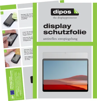 Obrázek produktu pro 2x ochranná fólie pro Microsoft Surface Pro X matná ochranná fólie displeje dipos