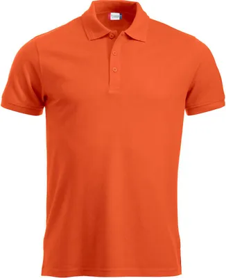 Produktbild von Poloshirt Manhattan mit Rippenbündchen, Jacquard-Kragen und 3 Ton-in-Ton-Knöpfen