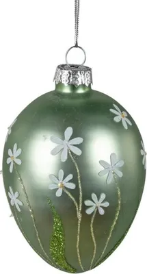 Produktbild von Hänger Ei 8cm  Blumenranke