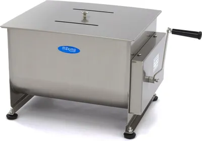 Immagine prodotto di Maxima - Impastatrice Gastro Meat - 40 l - 35 kg di carne - Doppio asse - Manualmente