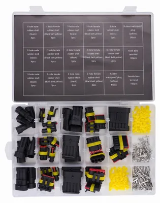Obrázok produktu pre KRAFT&DELE Vodotesné automobilové konektory, sada 424ks KD10494