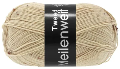 Produktbild von Lana Grossa - Meilenweit 100g Tweed 0178 beige meliert