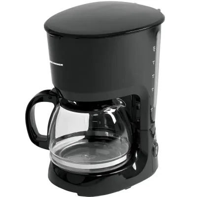 Produktbild von Heinner HCM-750BK, Filterkaffeemaschine, 1,25 l, Gemahlener Kaffee, 750 W, Schwarz