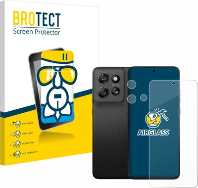 Produktbild von BROTECT Schutzglas für Motorola ThinkPhone 25 (Display+Kamera) Schutzfolie Panzer Folie Glas Display Schutz klar