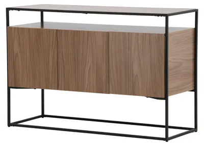 Productafbeelding van Kingsport dressoir 3 deuren walnootdecor.