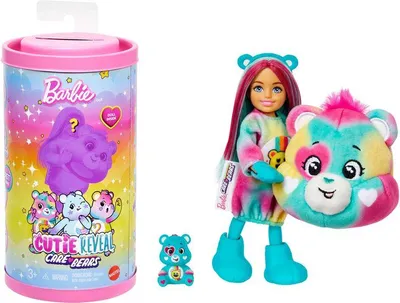 Image de Barbie - Cutie Reveal - Care Bears - Lucky bears - Chelsea - 1 pièce