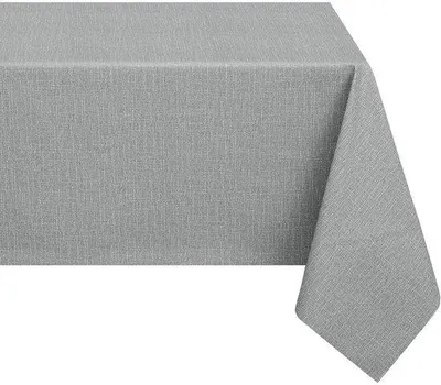 Obrázek produktu pro Šedý voděodolný ubrus o rozměrech 140 x 200 cm pro venkovní použití