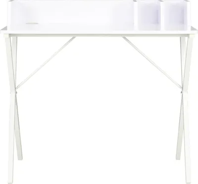 Produktbild von vidaXL Schreibtisch Weiß 80x50x84 cm
