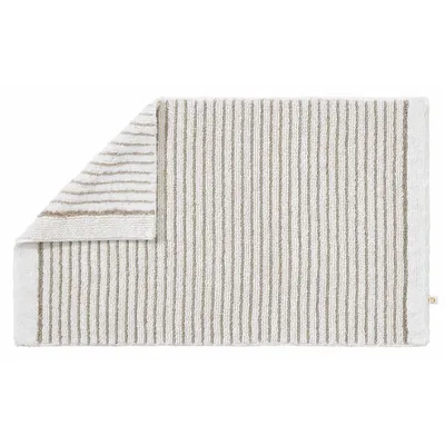 Produktbild von Rhomtuft Badteppich Lin 50 x  75 cm  Farbe  weiss/natur