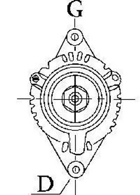 Image de Drehstromgenerator HC-CARGO F 032 111 355