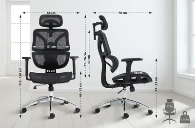 Produktbild von Bürostuhl Deshler schwarz