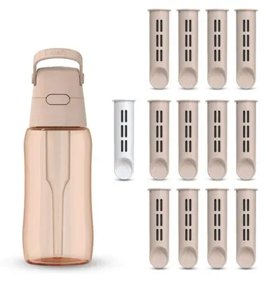 Zdjęcie produktu dla Dafi Butelka filtrująca SOLID 0,5 zbiornik zakrętka cappuccino 13 filtrów
