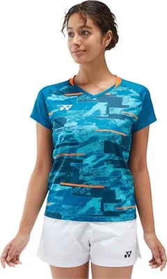 Produktbild von Yonex 0034ex Kurzarm-poloshirt Blau S Frau Blau S