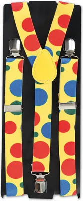 Produktbild von Hosenträger Clown Bunt Karneval Fasching Halloween Party Cosplay Anime