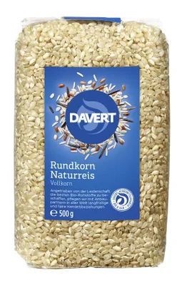Produktbild von Rundkorn-Naturreis Vollkorn 500g