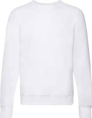 Produktbild von Fruit of the Loom - Pullover für Herren Raglanärmel FK3269 (L) (Weiß)