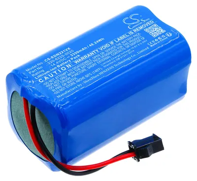 Obrázek produktu pro TECHTEK Baterie kompatibilní s [Lenovo] D450, E1-L, pro [Ultenic] D5s Pro, pro [Ecovacs] D83, Deebot U2, Deebot U2 Pro, DGN22, DGN22-11, DGN22-22, D