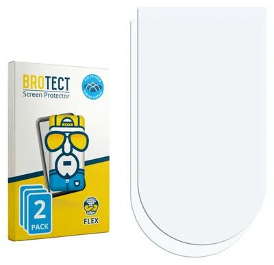 Produktbild von 2x BROTECT Fullscreen Schutzfolie für SoFlow SO1 Pro Displayschutz Folie Fullcover Klar Transparent