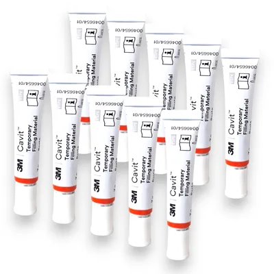 Produktbild von 10x Cavit Provisorisches Füllungsmaterial - 10x7g