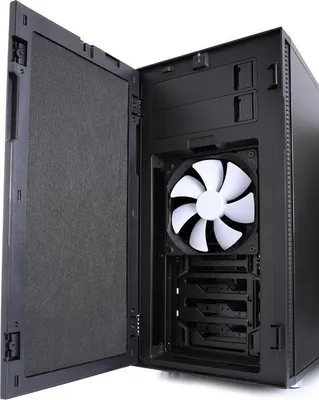 Obrázok produktu pre Fractal Design Define R5, Midi Tower, PC, Čierna, ATX, micro ATX, Mini-ITX, 18 cm, 44 cm