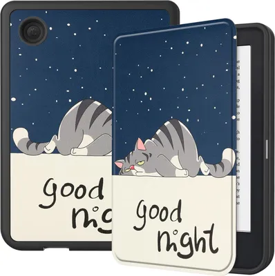 Produktbild von Tablet Hülle für Kobo Clara 2E N506 2022 / Tolino Shine 4 Zoll Slim Case Etui mit Standfunktion und Auto Sleep/Wake Funktion