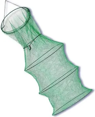 Produktbild von Zebco Setzkescher Hälternetz Fischkescher 1,20m 6x6mm Ø 35cm