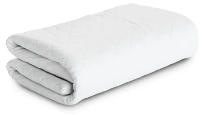 Produktbild von MSS BASIC Topperbezug - 80 x 200 x 5 cm - weiß - 100% Polyester - Grammatur: 212 g/m²