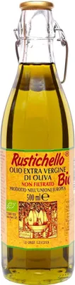 Zdjęcie produktu dla OLIWA Z OLIWEK EXTRA VIRGIN NIEFILTROWANA500 ml - RUSTICHELLO