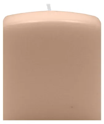 Produktbild von Quader Kerzen Portobello Nougat 6 x Ø 6/6 cm, 4 Stück