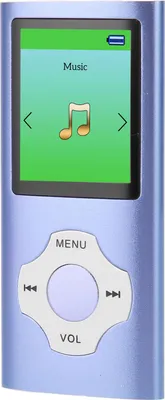 Produktbild von MP3-Player 1,8-Zoll-LCD-Bildschirm Unterstützung Aufnahme FM-Radio Tragbarer Musik-Player für Studenten Dunkelblau
