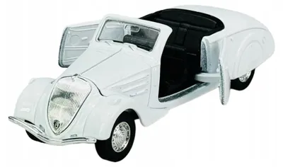 Produktbild von Welly Oldtimer 1938 Peugeot 402 weißes Modellauto