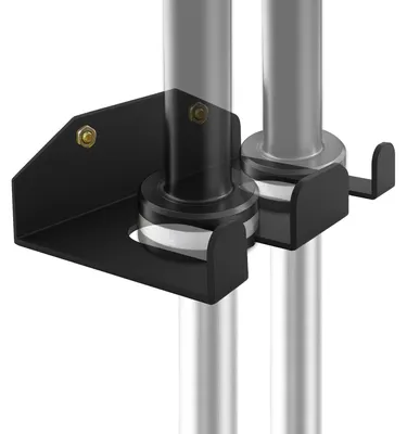 Productafbeelding van Heavy Duty halteropbergrek - Wandgemonteerde halterhouder voor ruimtebesparing