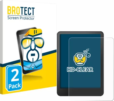 Produktbild von 2x Für Amazon Kindle Paperwhite 2024 Signature Edition (12. Gen.) Schutzfolie BROTECT Displayschutz Display Schutz Folie Klar Transparent