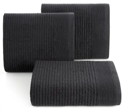 Zdjęcie produktu dla Ręcznik do rąk NAOMI 30x50 cm czarny 500 g/m²