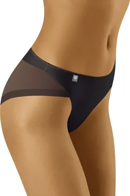 Produktbild von Wolbar Damen Slip Unterwäsche Unterhose Diamond 3517, Schwarz, XL